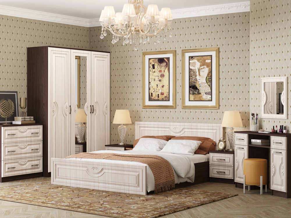 Спальный Гарнитур Зара МДФ/Разные Цвета