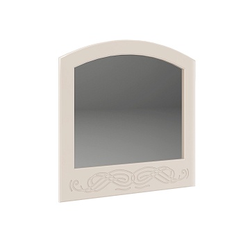 Зеркало Навесное Венесуэла МДФ/Жемчуг Глянец (Ш-800 х В-800 мм)