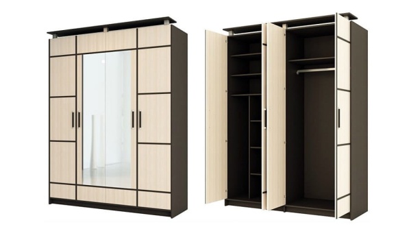 Шкаф Фудзи 4х створчатый