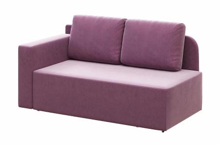 Диван кушетка Кайли левый сиреневый