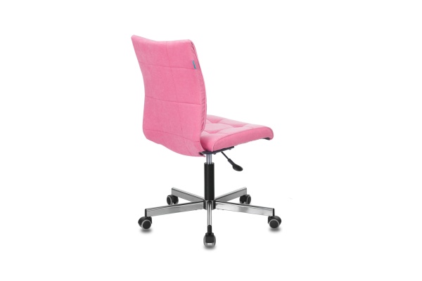 Кресло офисное Бюрократ CH-330M Velvet 36 розовое