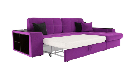 Диван Угловой Брюссель Ш-2600 х Г-1750 х В-950 мм/Спальное место Ш-1500 х Г-2000 мм/Разные Цвета