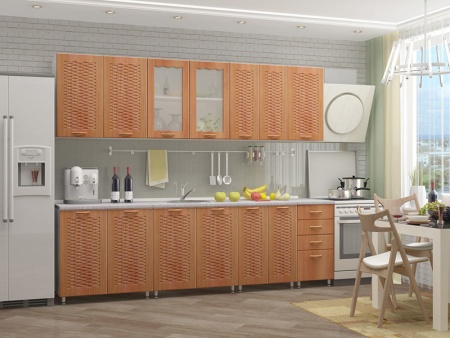 Кухонный Гарнитур Ирина МДФ 2600 мм