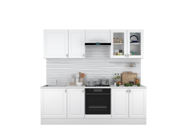 Кухонный Гарнитур Елена МДФ 2400 мм/Разные Цвета