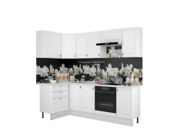 Кухонный Гарнитур Елена МДФ 1200 х 2400 мм/Разные Цвета